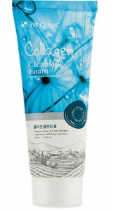 3W CLINIC~Регенерирующая пенка для умывания с коллагеном~Collagen Foam Cleansing