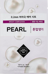 ETUDE HOUSE~Маска тканевая с экстрактом жемчуга~0.2mm Therapy Air Mask Pearl