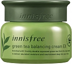 Innisfree~Обогащенный крем с экстрактом зеленого чая~Green Tea Balancing Cream EX