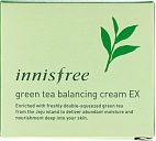 Innisfree~Обогащенный крем с экстрактом зеленого чая~Green Tea Balancing Cream EX