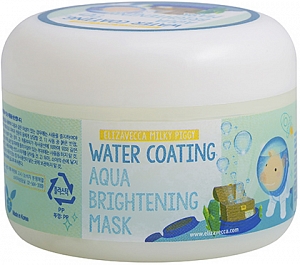 Elizavecca~Увлажняющая маска для сияния кожи~Milky Piggy Water Coating Aqua Brightening Mask